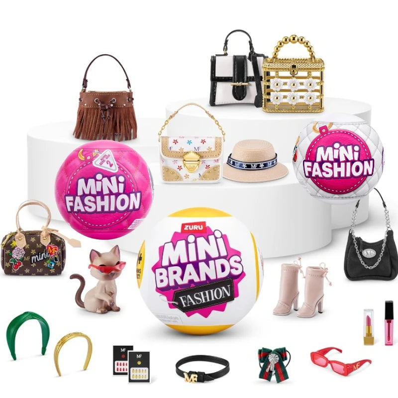 Muñeca Sorpresa ZURU Mini Brands Fashion Series – Cápsula Misteriosa Coleccionable para Niñas