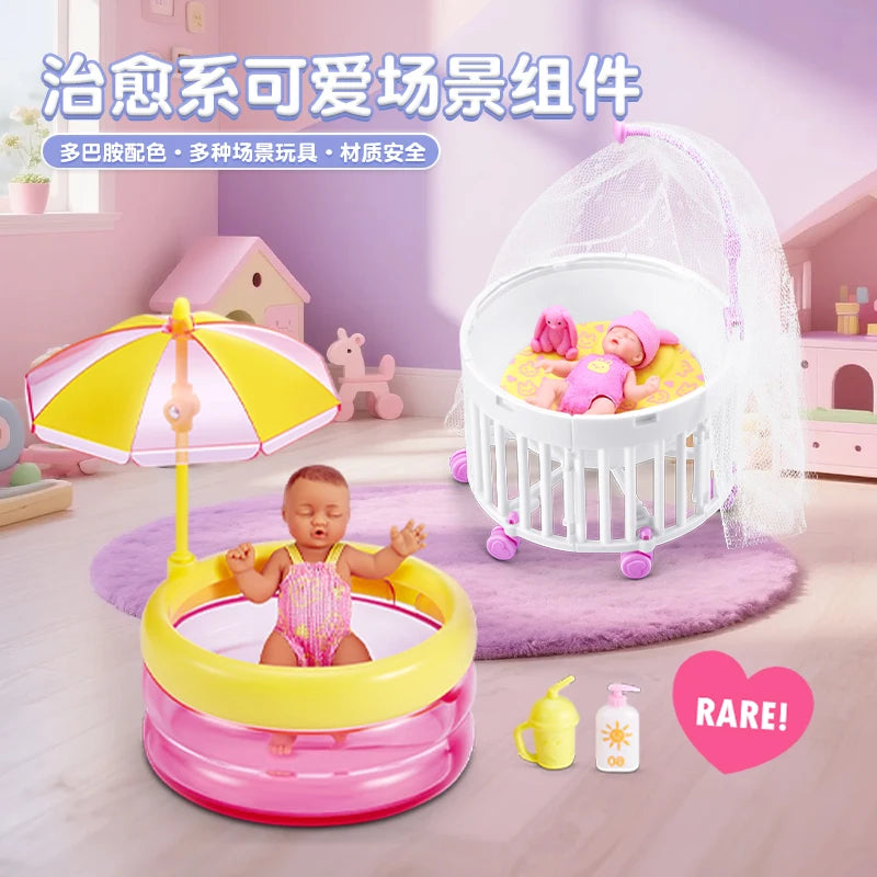 New In Stock ZURU My Mini Baby Version 2 Miniverse Anime Action Fiugres Blind Box My Baby Ball Second Generation Toy Gifts Toys