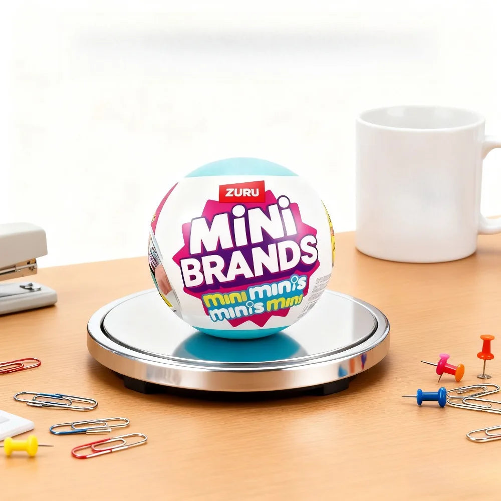 Mini Refrigerador Sorpresa ZURU Mini Brands – Juguete Miniatura Coleccionable (Blind Box)