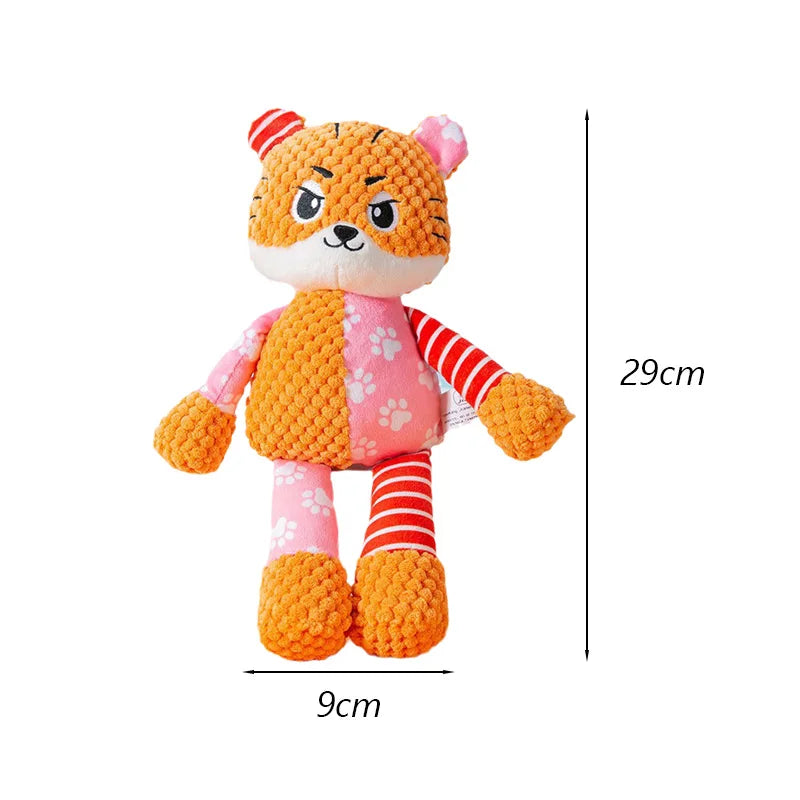Juguete de Peluche para Perros con Sonido – Mordedor Suave para Mascotas Pequeñas