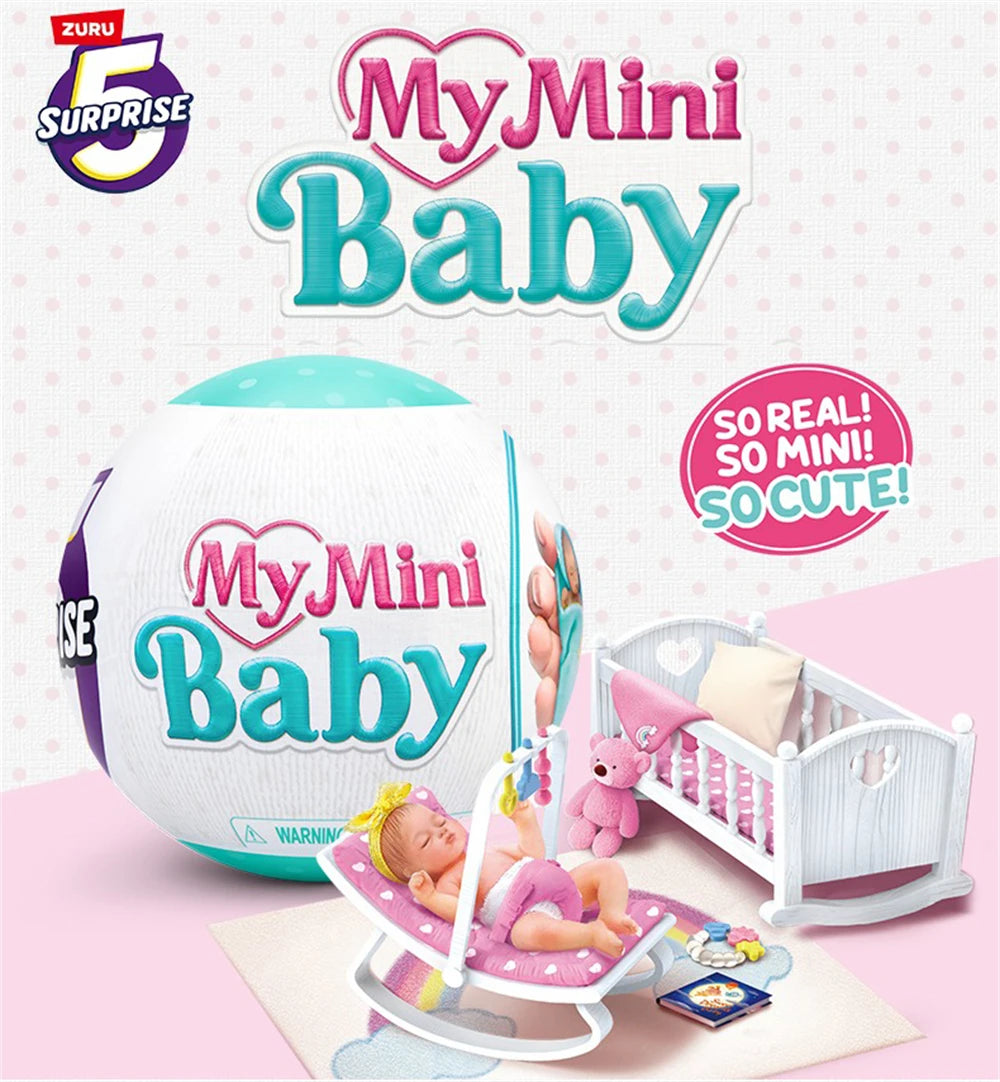 Muñeca Sorpresa Mini Baby Zuru 5 Surprise – Juguete Miniatura Coleccionable