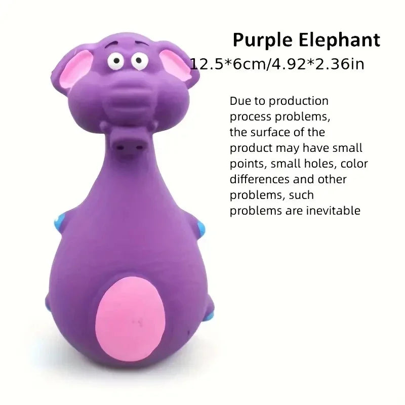 uguete de Goma Suave con Sonido | Interactivo, Masticable y Resistente | Para Perros Pequeños y Medianos