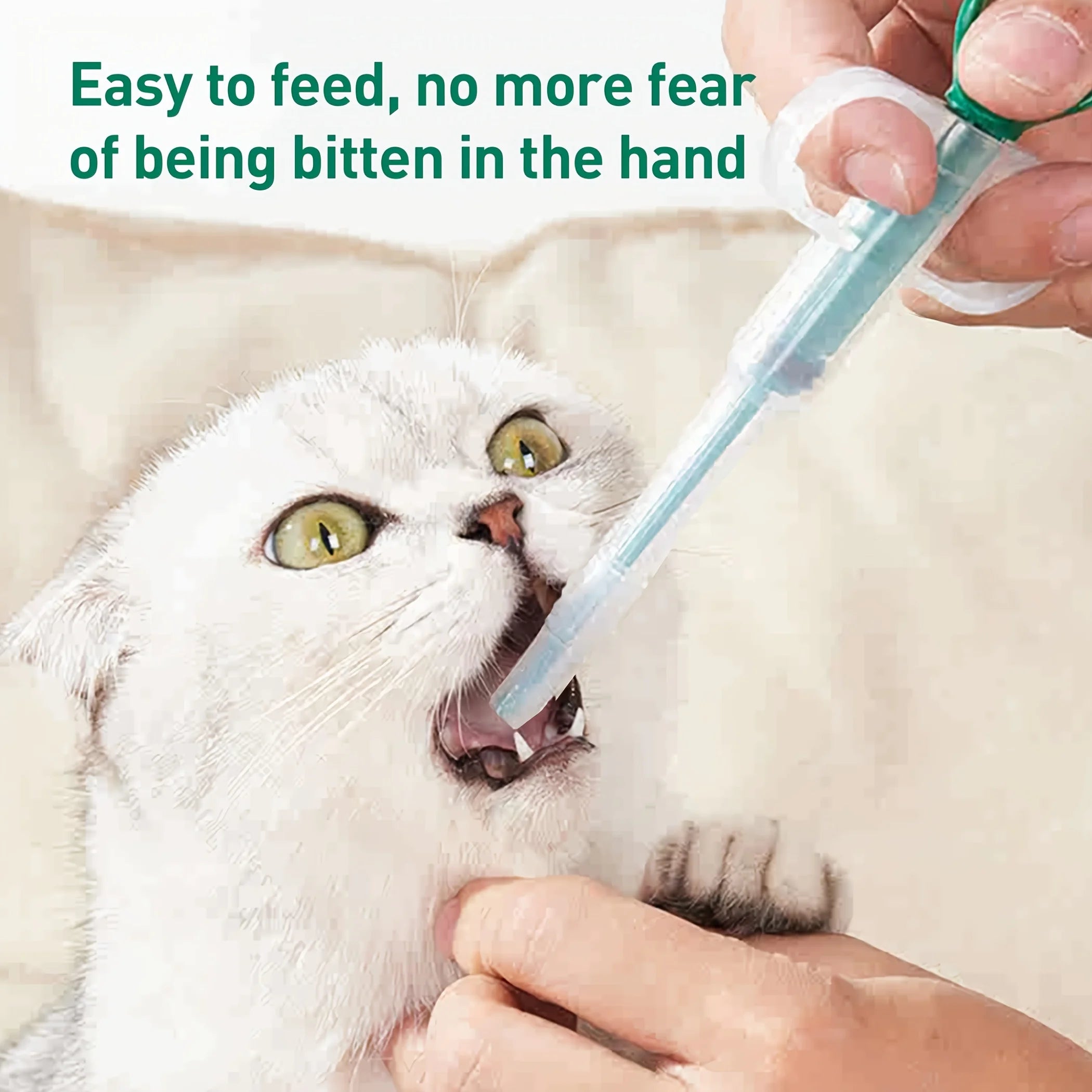 Dispensador de Medicinas para Mascotas | Jeringa Dosificadora para Pastillas y Líquidos