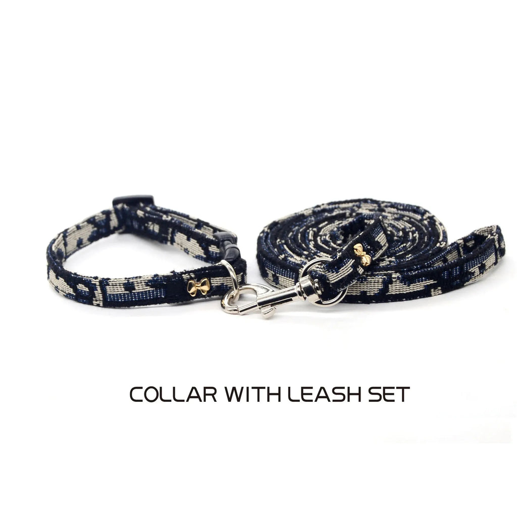 Collar Elegante para Mascotas con Moño – Ajustable y Desmontable para Perros y Gatos