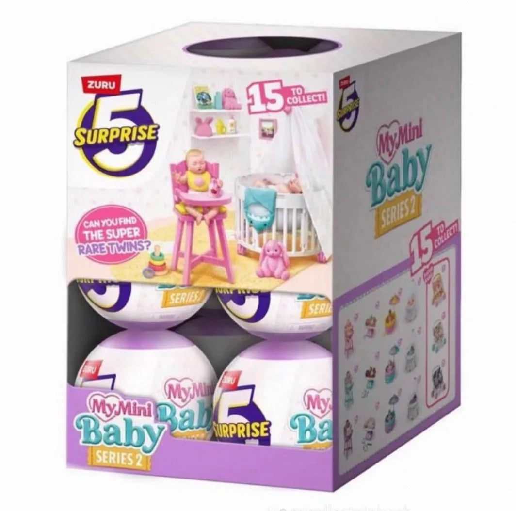 ZURU My Mini Baby Serie 2 – Muñeco Sorpresa Coleccionable | Blind Box Original