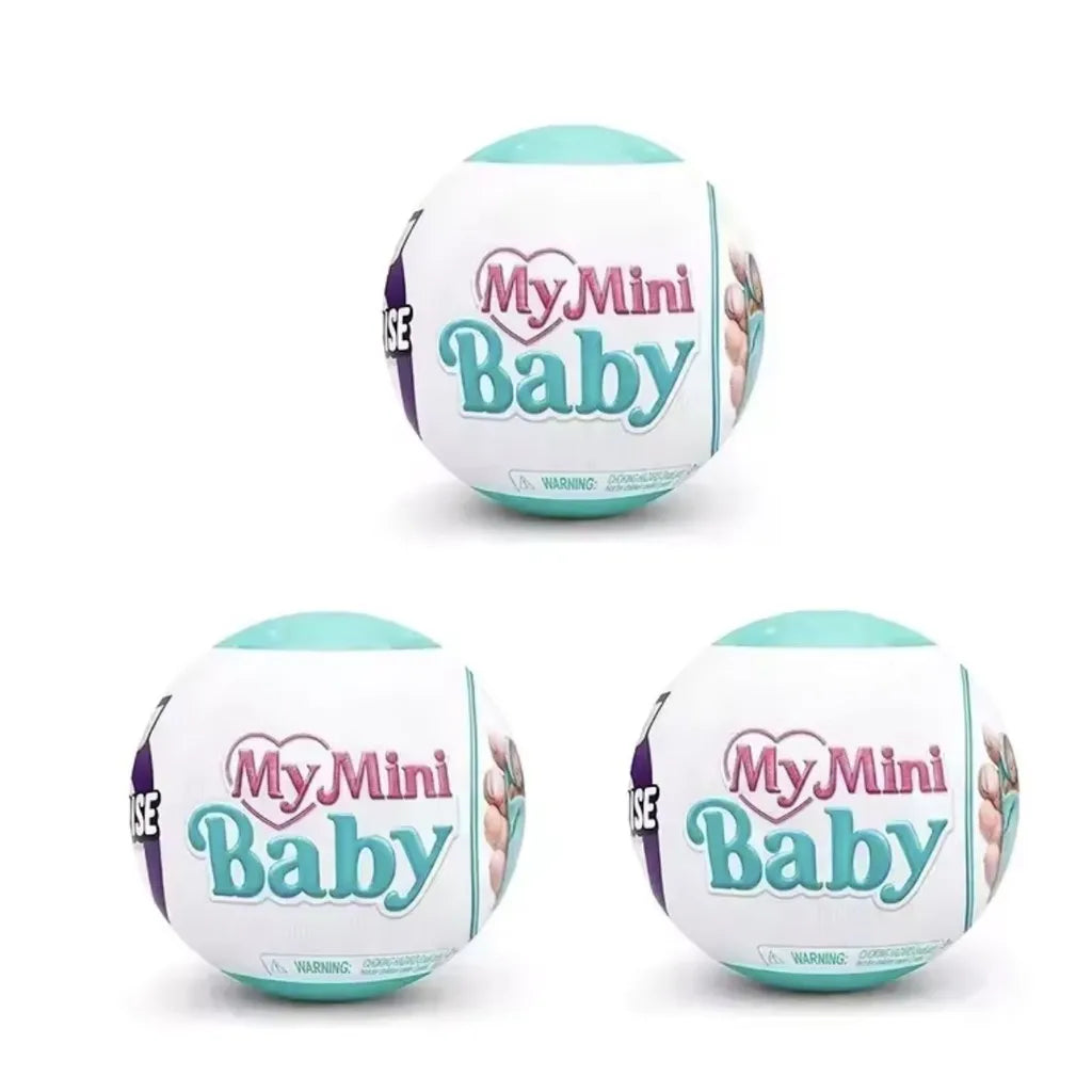 Zuru 5 Surprise Mini Brands Toys My Mini Baby Surprise Doll Cute Gift Miniature Toy