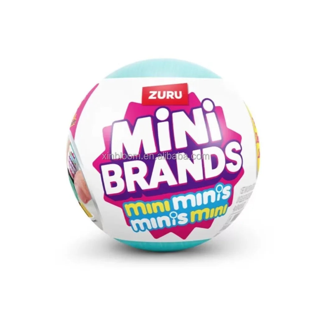 Mini Refrigerador Sorpresa ZURU Mini Brands – Juguete Miniatura Coleccionable (Blind Box)