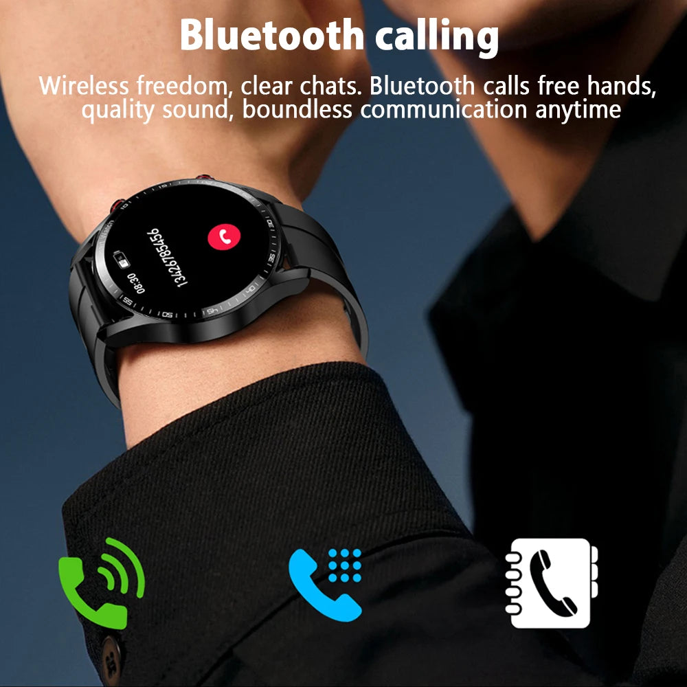 Smartwatch Elegante con Llamadas Bluetooth – Monitor de Salud y Modos Deportivos