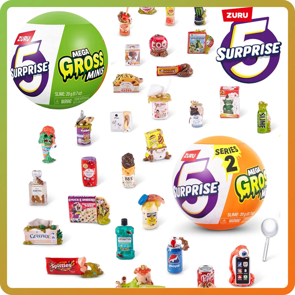 Caja Sorpresa Asquerosamente Divertida 🤢 – Zuru Mega Gross  para Niños