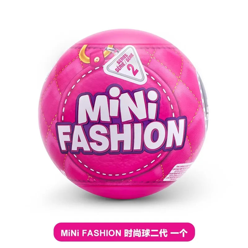 New Surprise Doll ZURU  surprise Mini Brands  Fashion Series  Surprise Capsule Holiday Gift for Girls