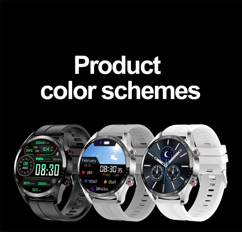 Smartwatch Elegante con Llamadas Bluetooth – Monitor de Salud y Modos Deportivos