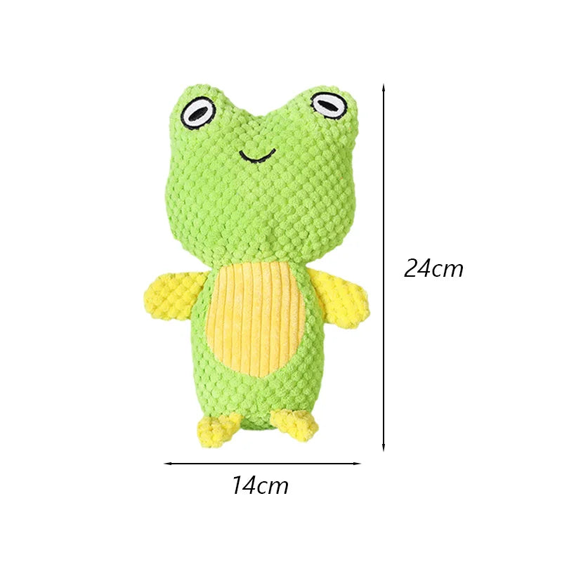 Juguete de Peluche para Perros con Sonido – Mordedor Suave para Mascotas Pequeñas