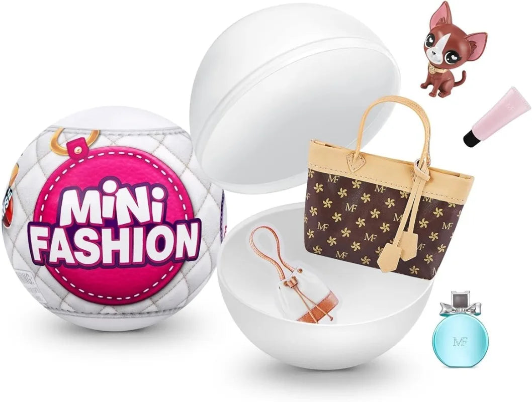 Mini Brands Fashion Series Zuru – Muñeca Sorpresa en Cápsula, Regalo Perfecto para Niñas